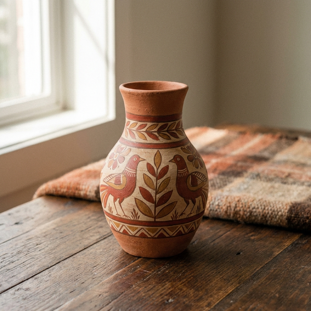 Anden-Vase aus Terracotta